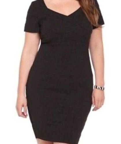 Torrid  Ottoman Black Bandage Bodycon Dress