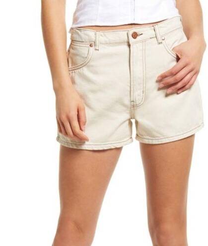 Reformation  Cowboy High Waist Denim Shorts