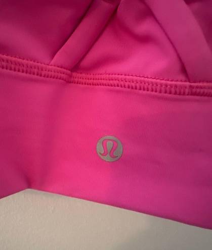 Lululemon Sonic Pink  Sports Bra