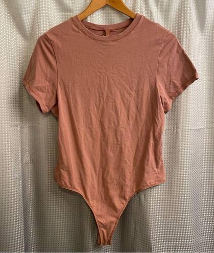 SKIMS Short Sleeve Crewneck T-Shirt Bodysuit NWT