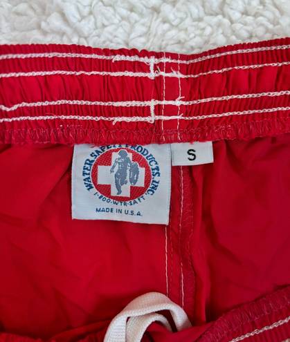 lifeguard shorts Red