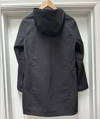 Free Country hooded rain jacket with fleece lining Size medium