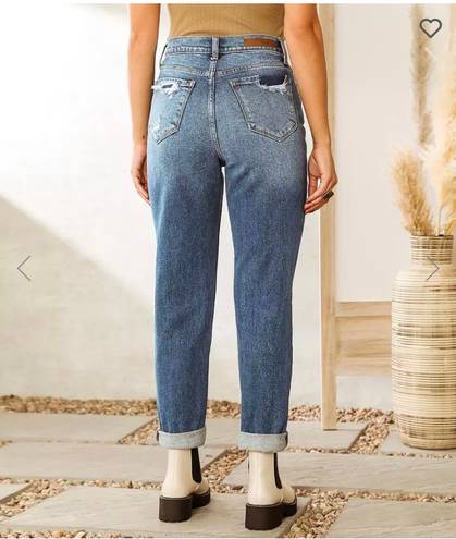 Cello High Rise Mom Jeans