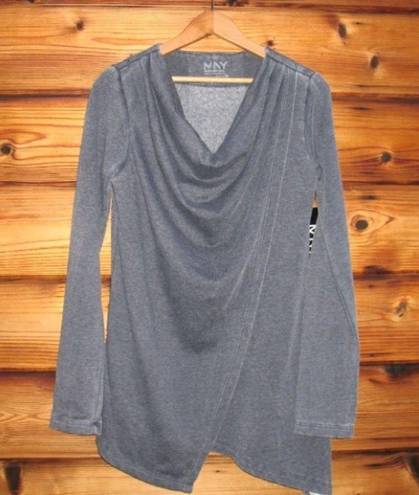 Andrew Marc NWT Gray Fleece Sweatshirt M