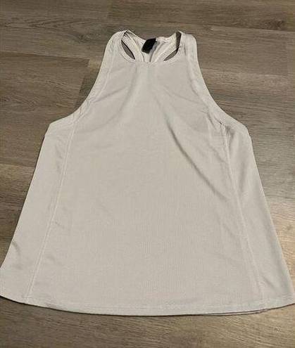 Hylete  Gray Racerback Tank Top Size Small