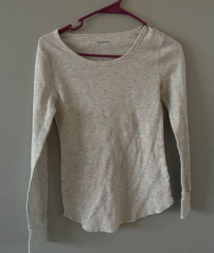 Gray Thermal Long Sleeve Size XS