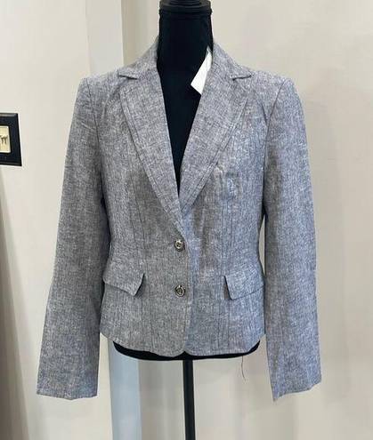 Krass&co NY &  NWT Blue Blazer Jacket size 6