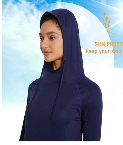 Baleaf NEW  Sun Protection Hoodie Shirt UPF 50+ UV SPF L