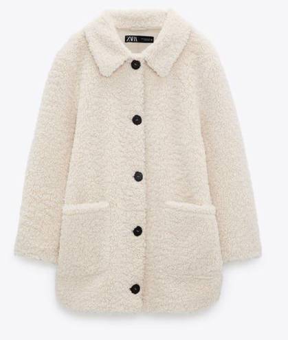 ZARA Fleece Coat NEW!