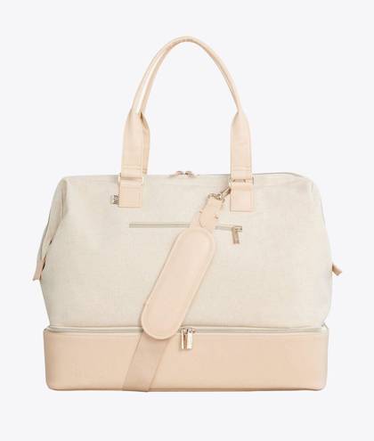 BEIS Travel The Weekender in Beige