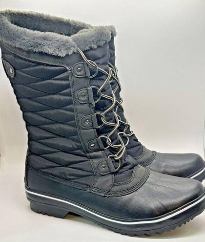 Jbu  Womens Chilly  Mid Calf Boots Womens 10 M Fully Lined Water Resistant NWOT