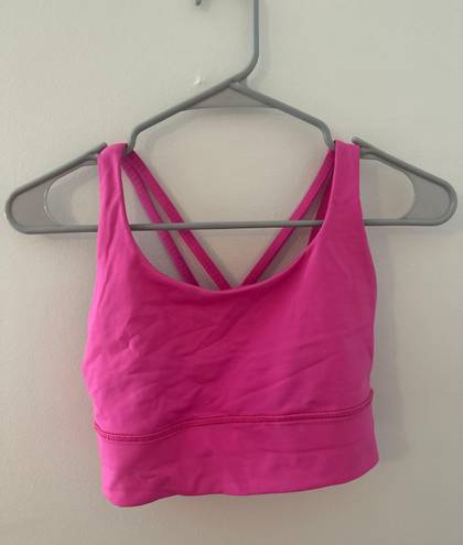 Lululemon Sonic Pink  Sports Bra