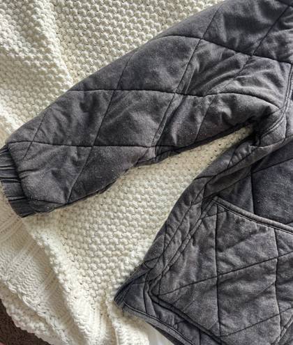 Target quilted jacket