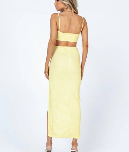 Princess Polly Yellow Skirt Set