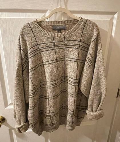 Croft & Barrow Brown Vintage Sweater