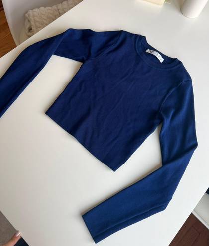 ZARA Cropped Long Sleeve