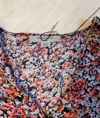 All Saints Dress Size Large Floral 