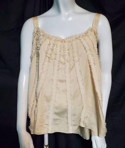 Metro  7 Buff Frayed Tank Top (XL)