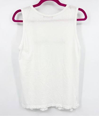 n:philanthropy  White Tank “love always” Size Small Revolve Summer