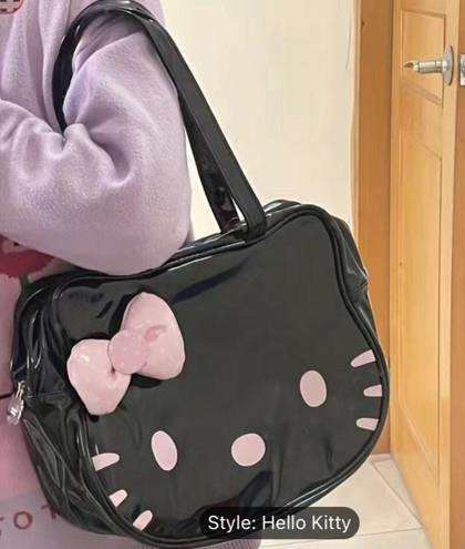 Sanrio Pleather Purse  Hello Kitty Shoulder Bag  Trendy Kawaii Handbag. NWT