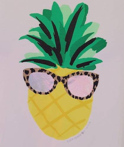 Kate Spade  pineapple shades tee size medium