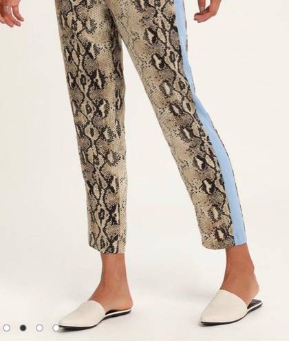 Honey Punch NWT Lulu’s  Snakeskin Pant