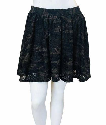 Jessica Simpson Lace Camo Print Skirt