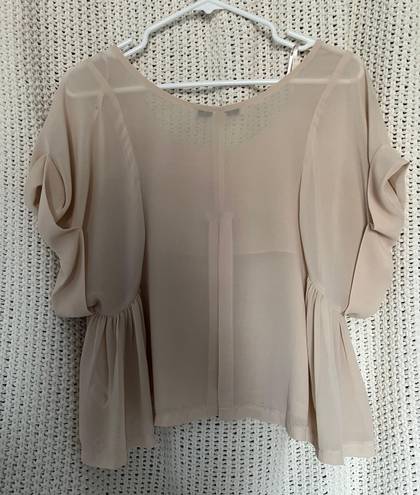 Forever 21 Nude Blouse