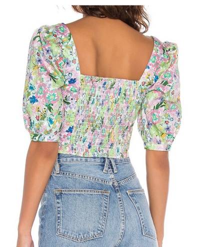 For Love & Lemons  jardine floral top