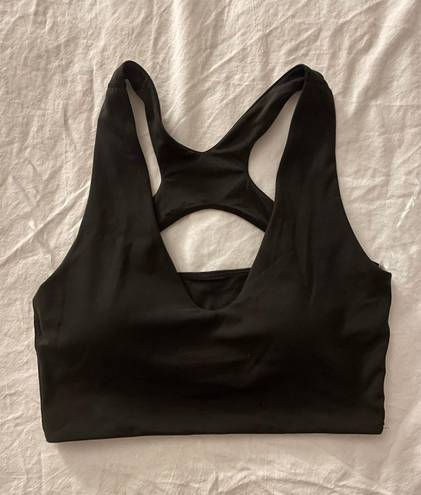 Lululemon Bend This Scoop and Cross Bra - Black Size S/M