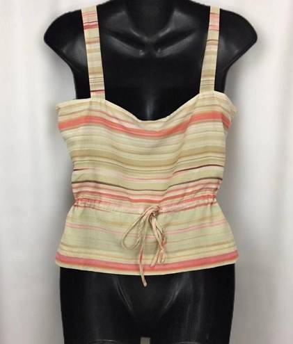 Tommy Bahama  Striped Silk Sleeveless Tank top 6