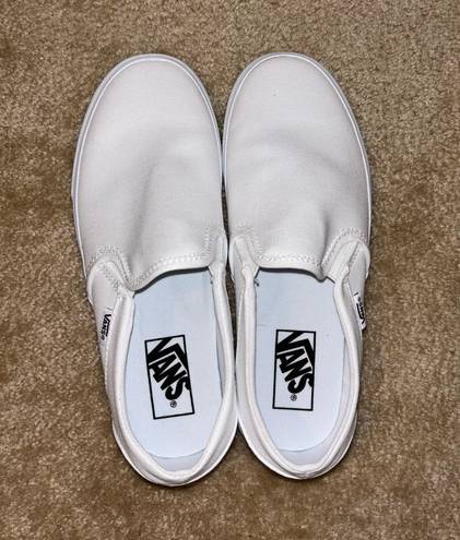 Vans White  Womens