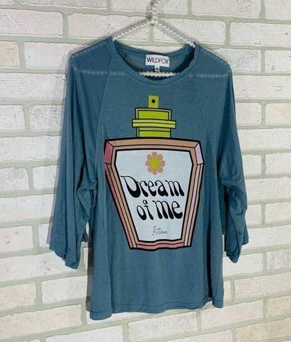 Wildfox  Dream on Me Potion 3/4 Sleeve Tee Size XS