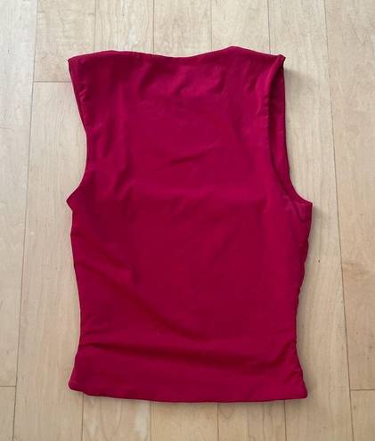 Princess Polly Zoe red tank