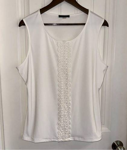 Tommy Hilfiger  white sleeveless blouse women XL