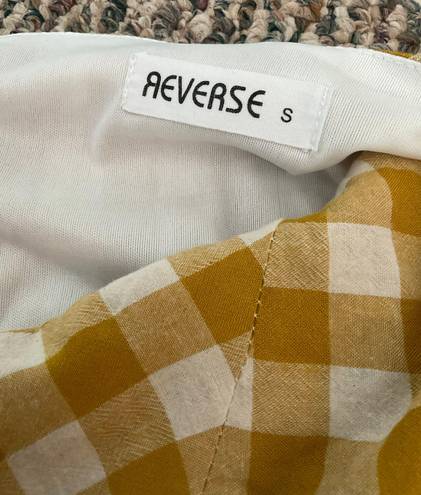 Reverse Yellow Gingham Dress