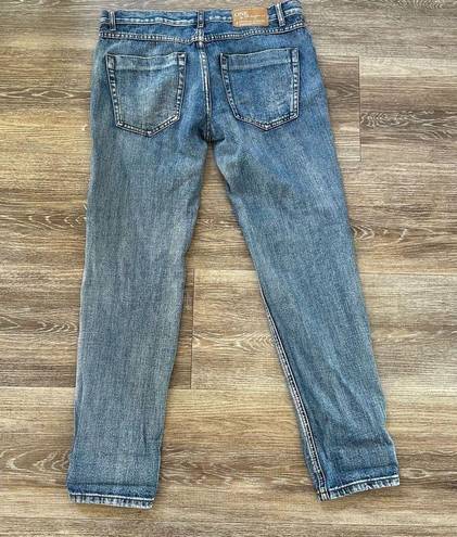 One Teaspoon  Awesome Baggies low waist medium rise distressed jeans