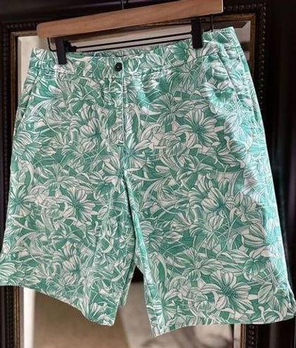 Bermuda St.  Aumont  Green Shorts Size 10