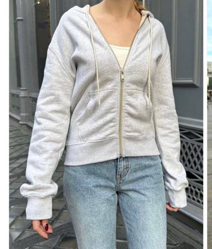 Brandy Melville Gray Christy Hoodie