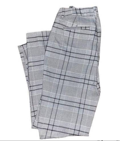 Laundry by Shelli Segal LAUNDRY Black/white Plaid women’s pants- size 4 new with tags nwt