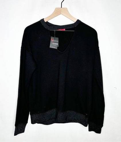 n:philanthropy  Black Cut Out Sweatshirt NWT in Large