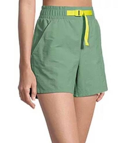 Xersion NWT  Womens XL Workout Shorts Harbor Green Drawstring