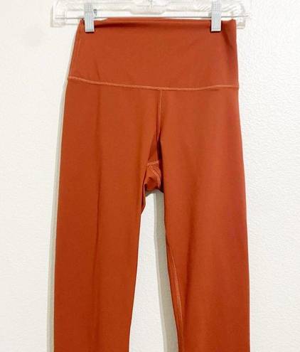 Everlane  renew orange rust leggings size small