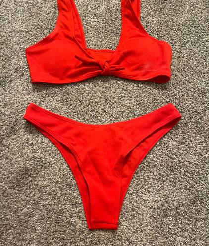 Zaful Red Bikini