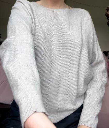 Alya Light Grey Sweater