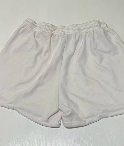 sweat shorts White Size L