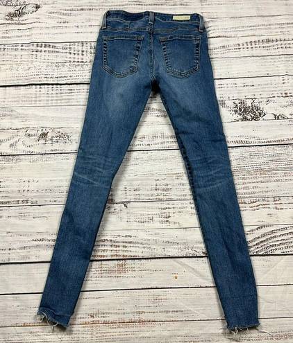 AG Adriano Goldschmied  Farrah high rise skinny ankle jeans size 24