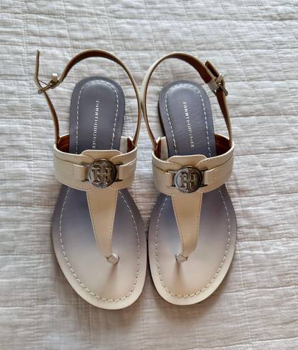 Tommy Hilfiger White Sandals