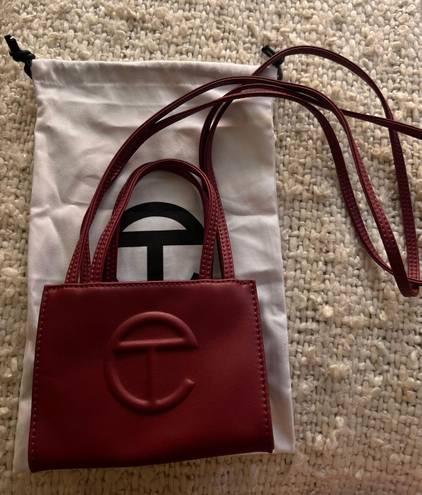 Telfar Small Shopping Bag - Oxblood