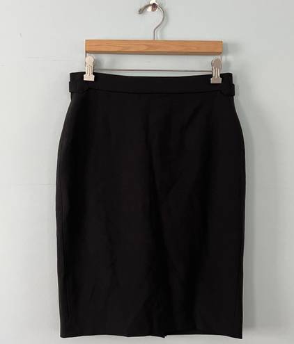 Polo NWT  Ralph Lauren Black Wool Pencil Skirt